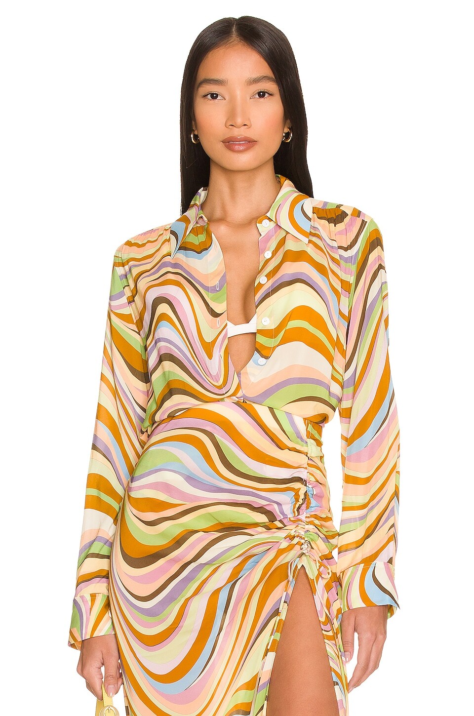 

Блузка Song of Style Paley, цвет Nova Multi Swirl