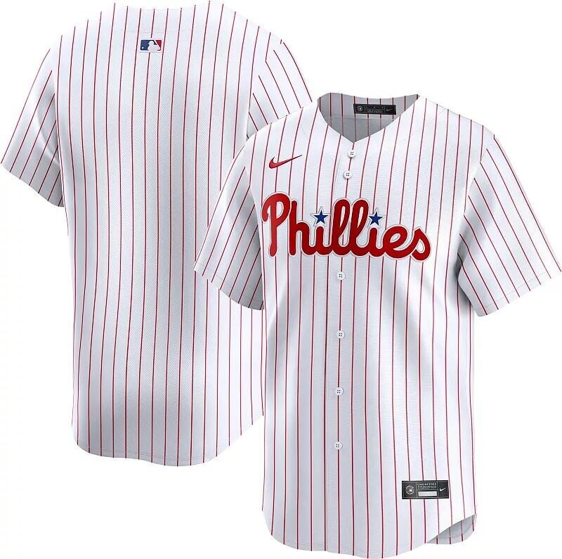 

Мужское джерси Nike Philadelphia Phillies White Blank Limited Vapor