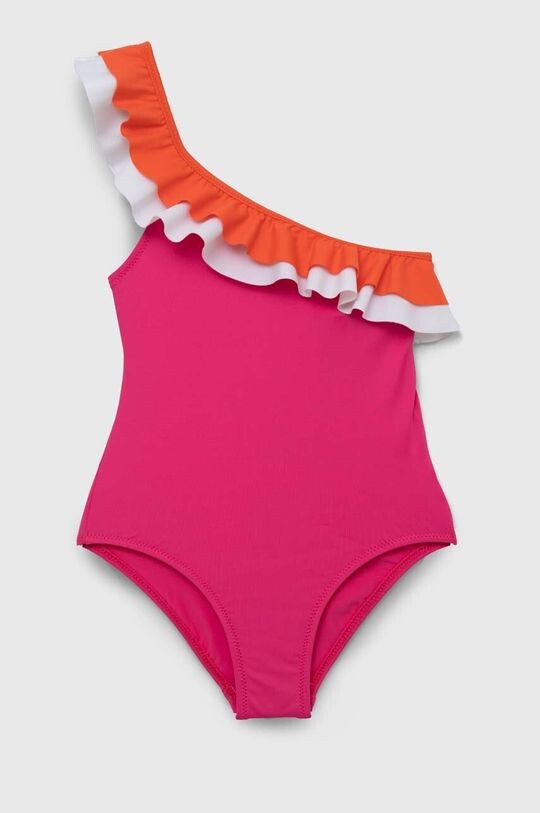 

Детский цельный купальник United Colors of Benetton, розовый
