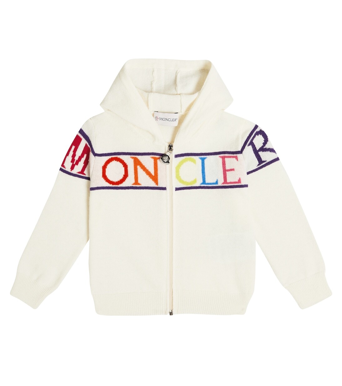 

Толстовка с логотипом baby Moncler Enfant, мультиколор