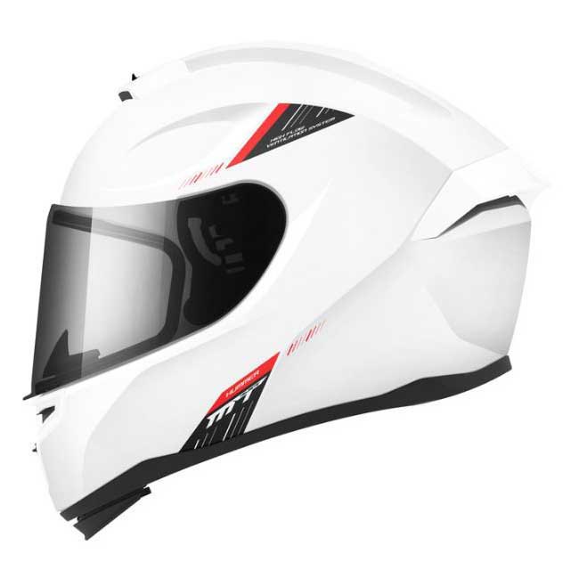 цена Шлем полнолицевой MT Helmets Hummer Solid, белый