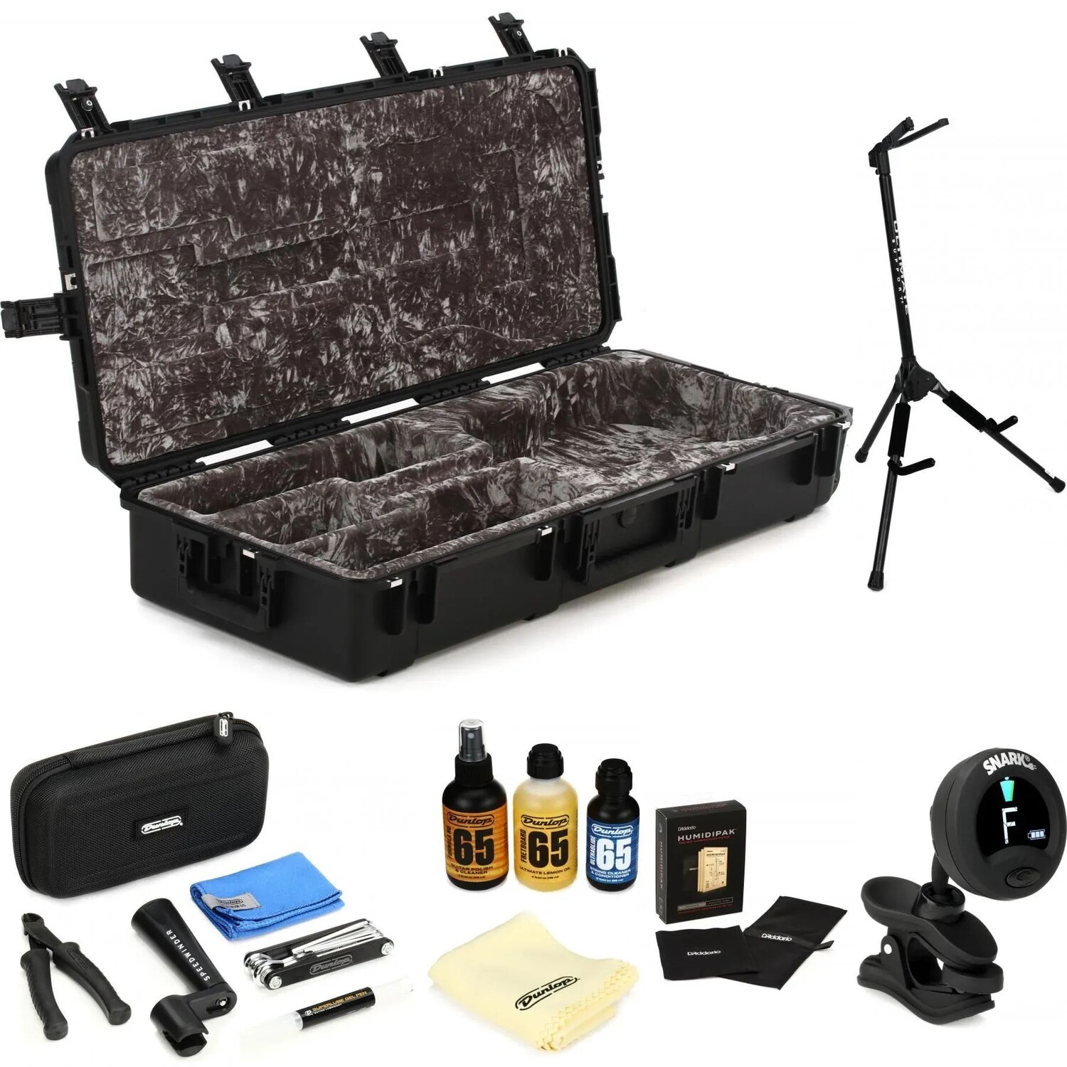 

SKB 3i-4217-30 iSeries, водонепроницаемый классический/тонкий футляр для гитары Essential Care, комплект — черный
