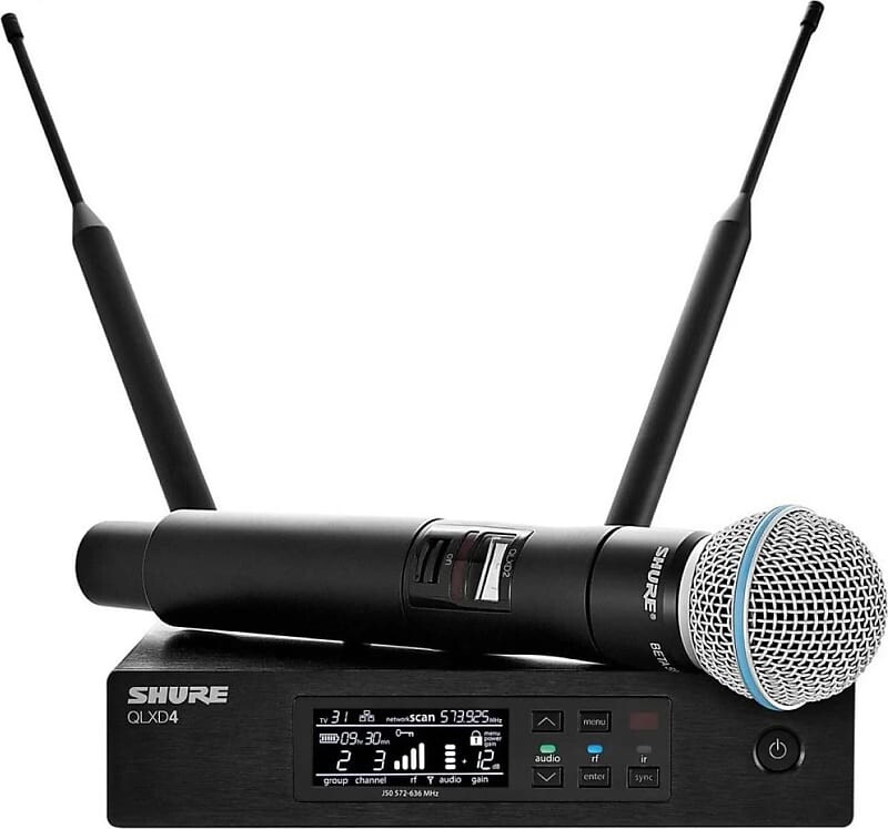 

Беспроводная система Shure QLXD24 / B58-G50