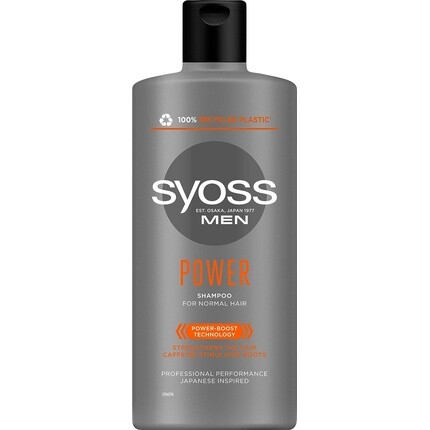 

Мужской силовой шампунь 440мл, Syoss