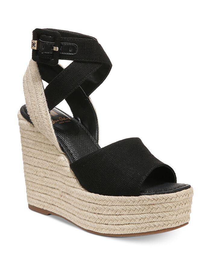 

Женские сандалии Vada с квадратным носком, эспадрильи, танкетка, платформа Sam Edelman