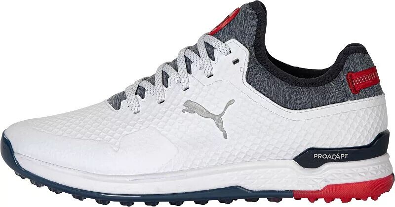 

Мужские кроссовки для гольфа Puma ProAdapt Alphacat, белый/красный