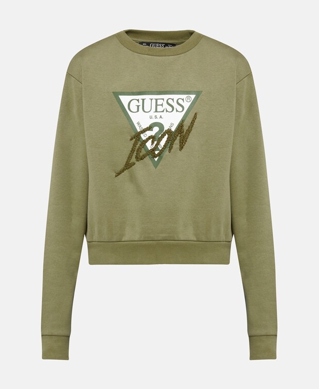 

Толстовка Guess, зеленый
