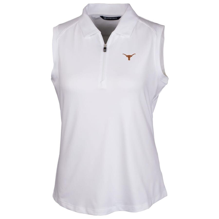 

Поло без рукавов Cutter & Buck Texas Longhorns, белый