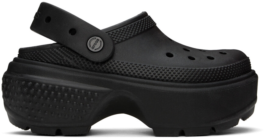 

Черные сабо Crocs, цвет Black
