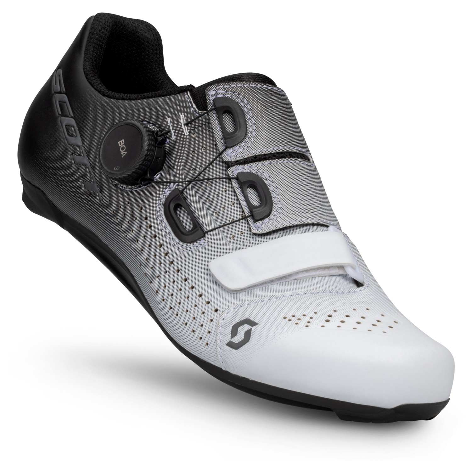 Велосипедная обувь Scott Women's Road Team Boa, цвет Black Fade/White