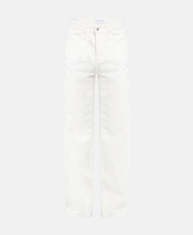 

Джинсы свободного кроя Calvin Klein Jeans, белый