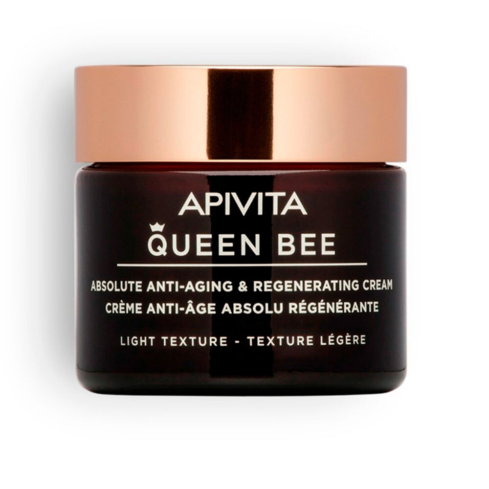 

Крем против морщин Queen bee crema regeneradora antiedad absoluto textura ligera Apivita, 50 мл