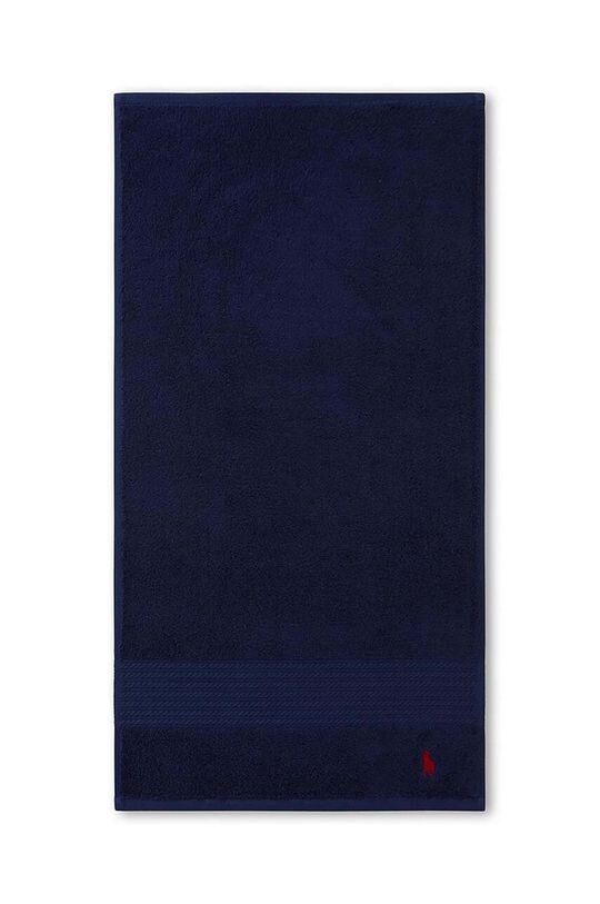 

Маленькое хлопковое полотенце Guest Towel Player Ralph Lauren, темно-синий