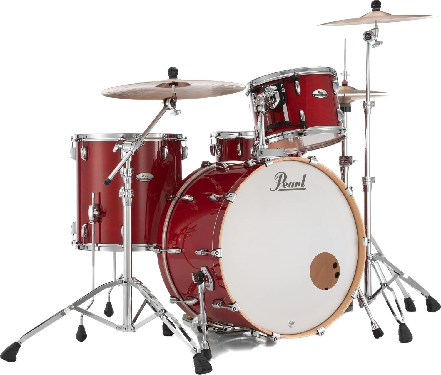 

Набор из трех ракушек New Pearl Professional Maple — красный секвойя