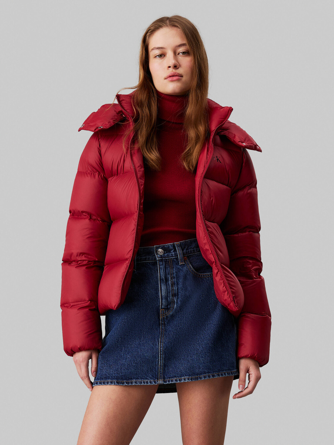 

Куртка CALVIN KLEIN JEANS Regular Fit, красный