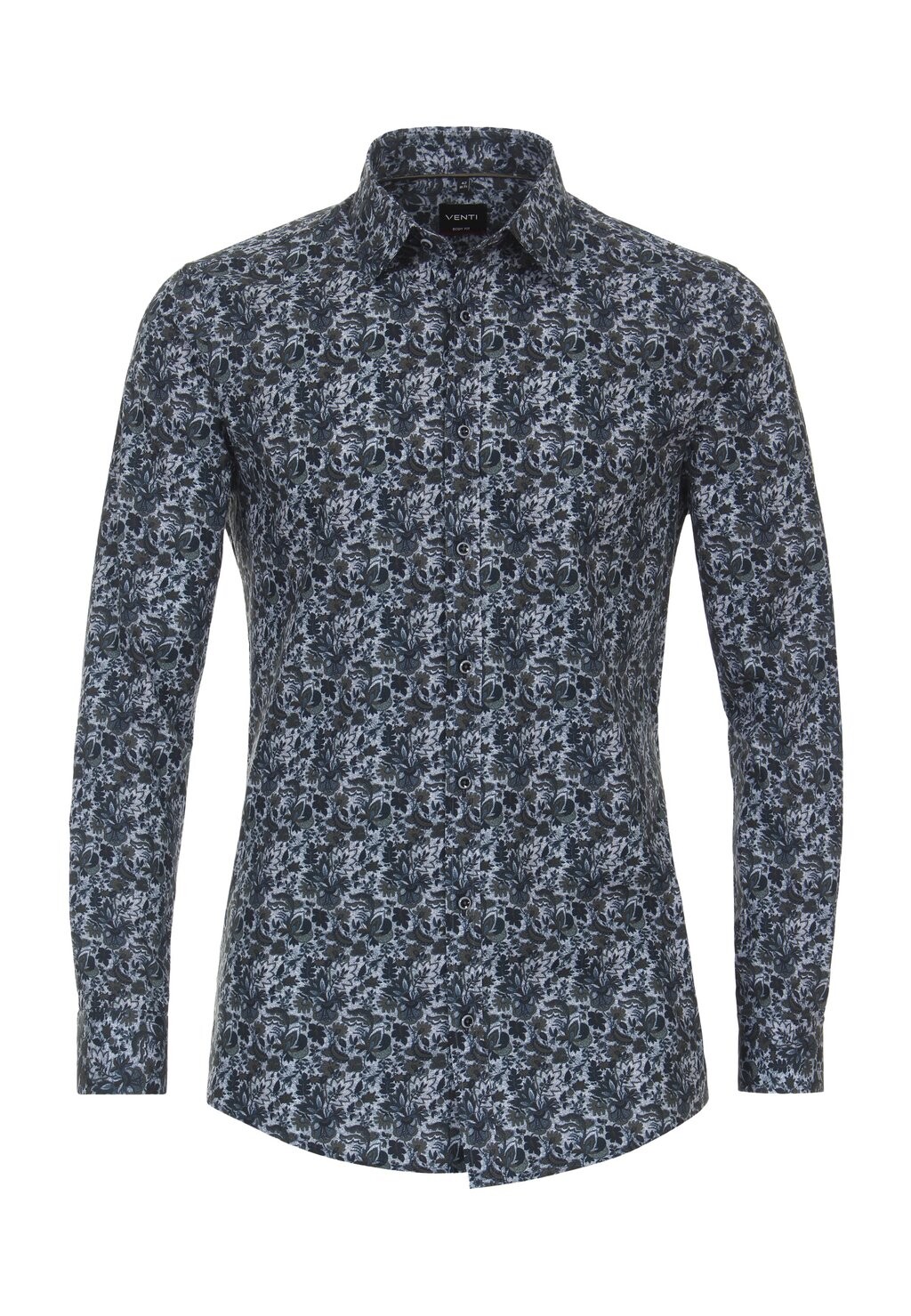 

Рубашка PRINT BODY FIT VENTI, цвет dunkelblau