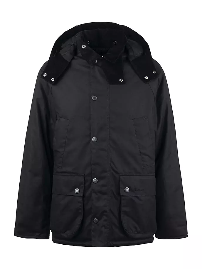 

Куртка Bedale с капюшоном Barbour, черный