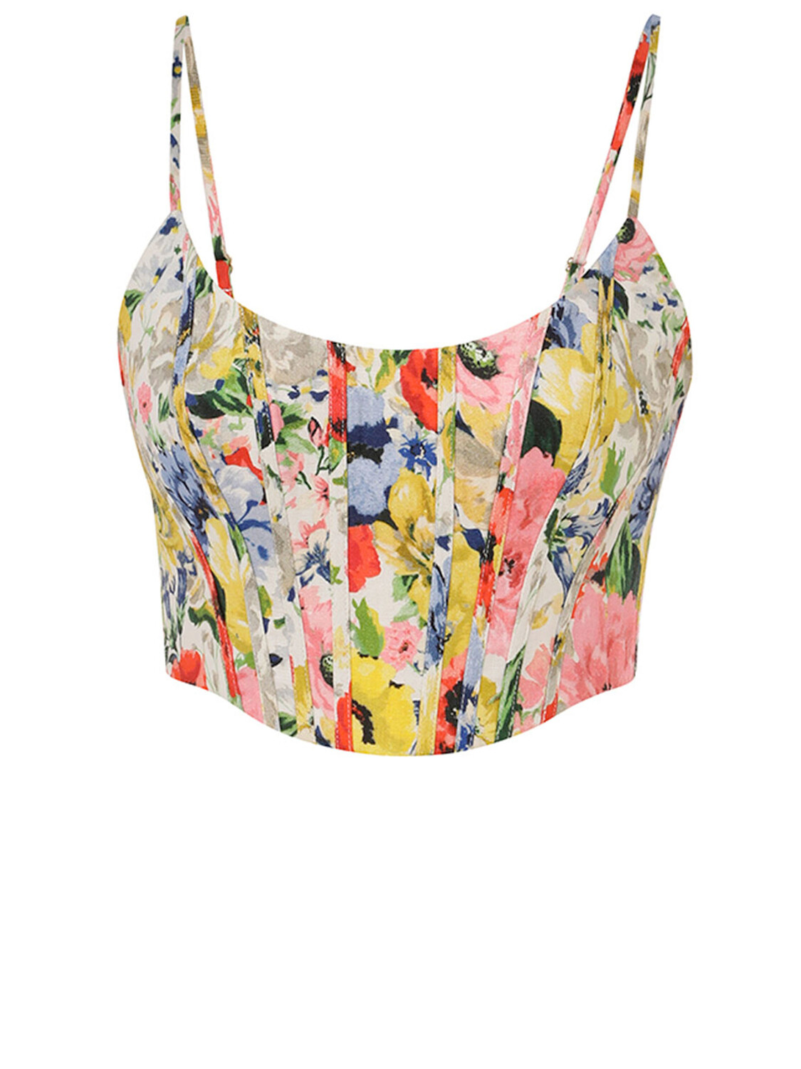 

Топ Zimmermann Alight corset, белый