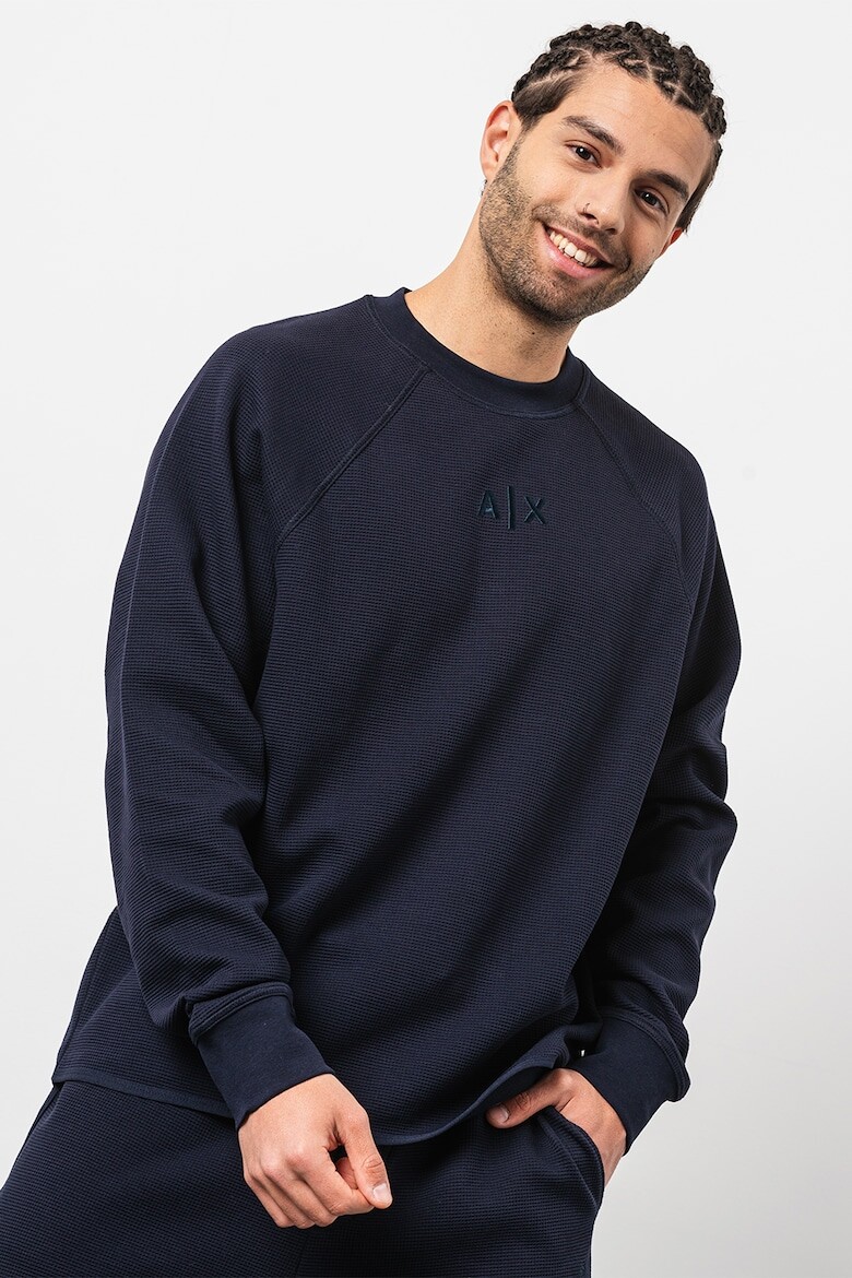 

Толстовка с логотипом Armani Exchange, синий
