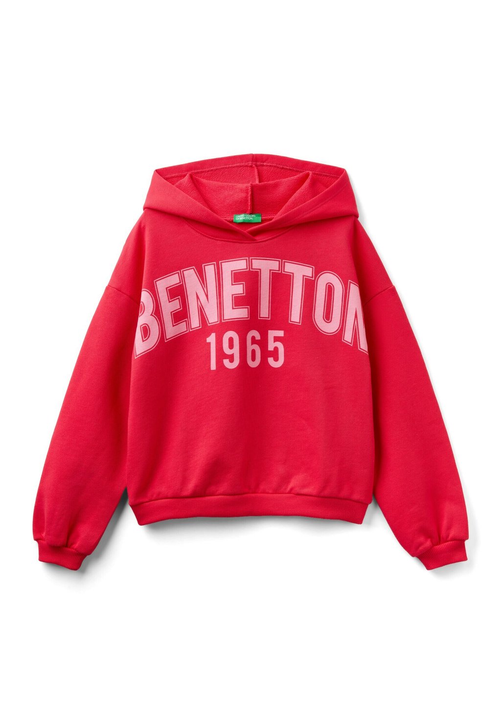 Толстовка With Maxi Logo United Colors of Benetton, красный
