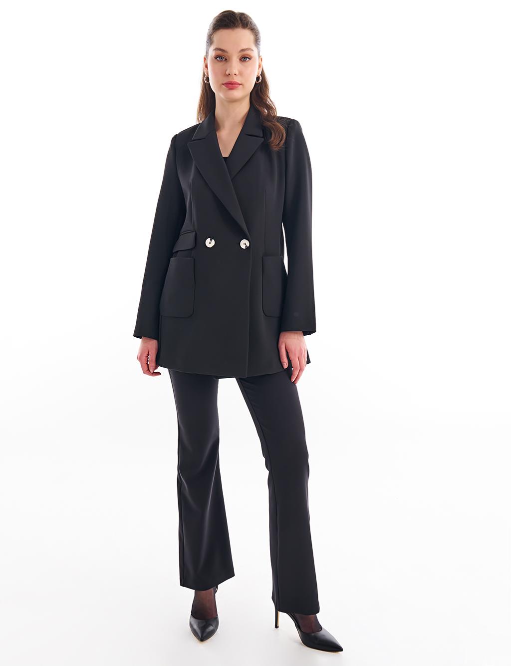 Базовый пиджак-пиджак черный KYR пиджак базовый 50 размер