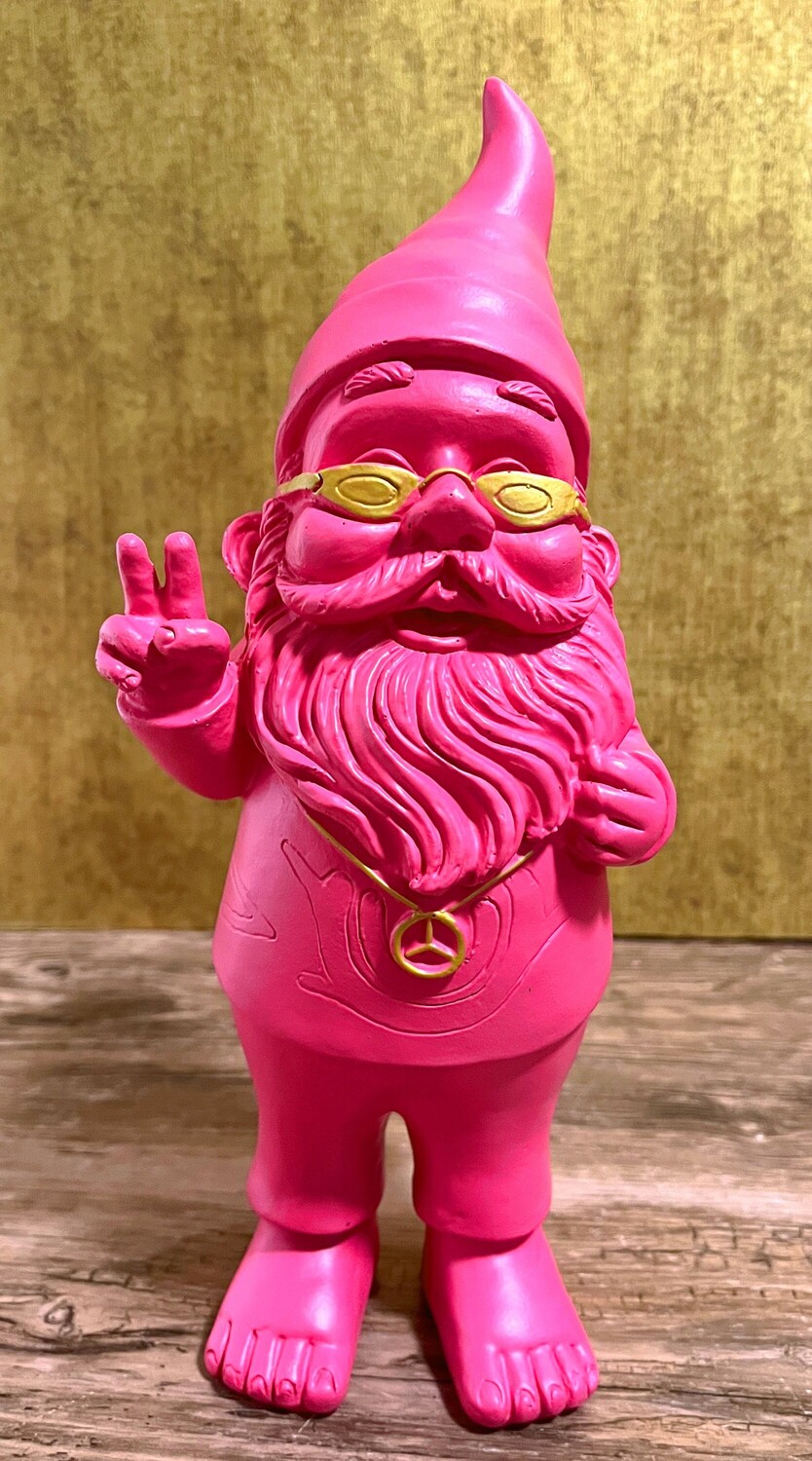 

Garden Gnome Hippie Love & Peace