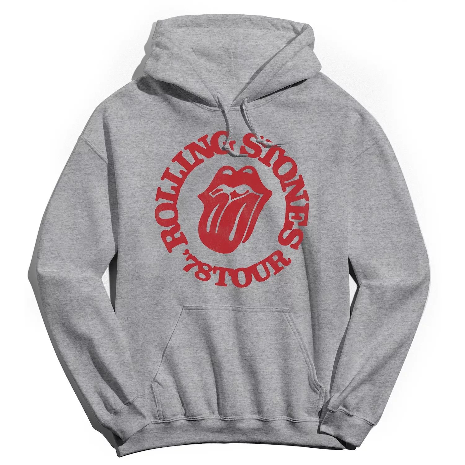 

Мужская толстовка с капюшоном Rolling Stones 78 Tour Circle Licensed Character