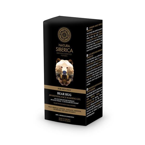 Увлажняющий крем для ухода за лицом Gel de limpieza facial renovador abrazo de oso Natura siberica, 150 мл авторский чай сибирский