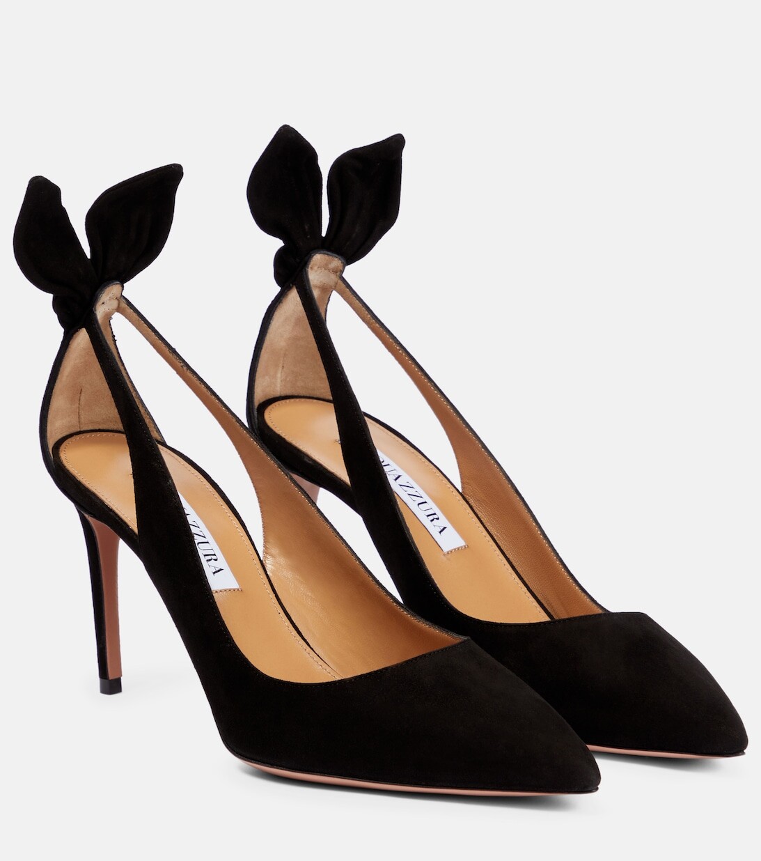 

Замшевые туфли Aquazzura, черный