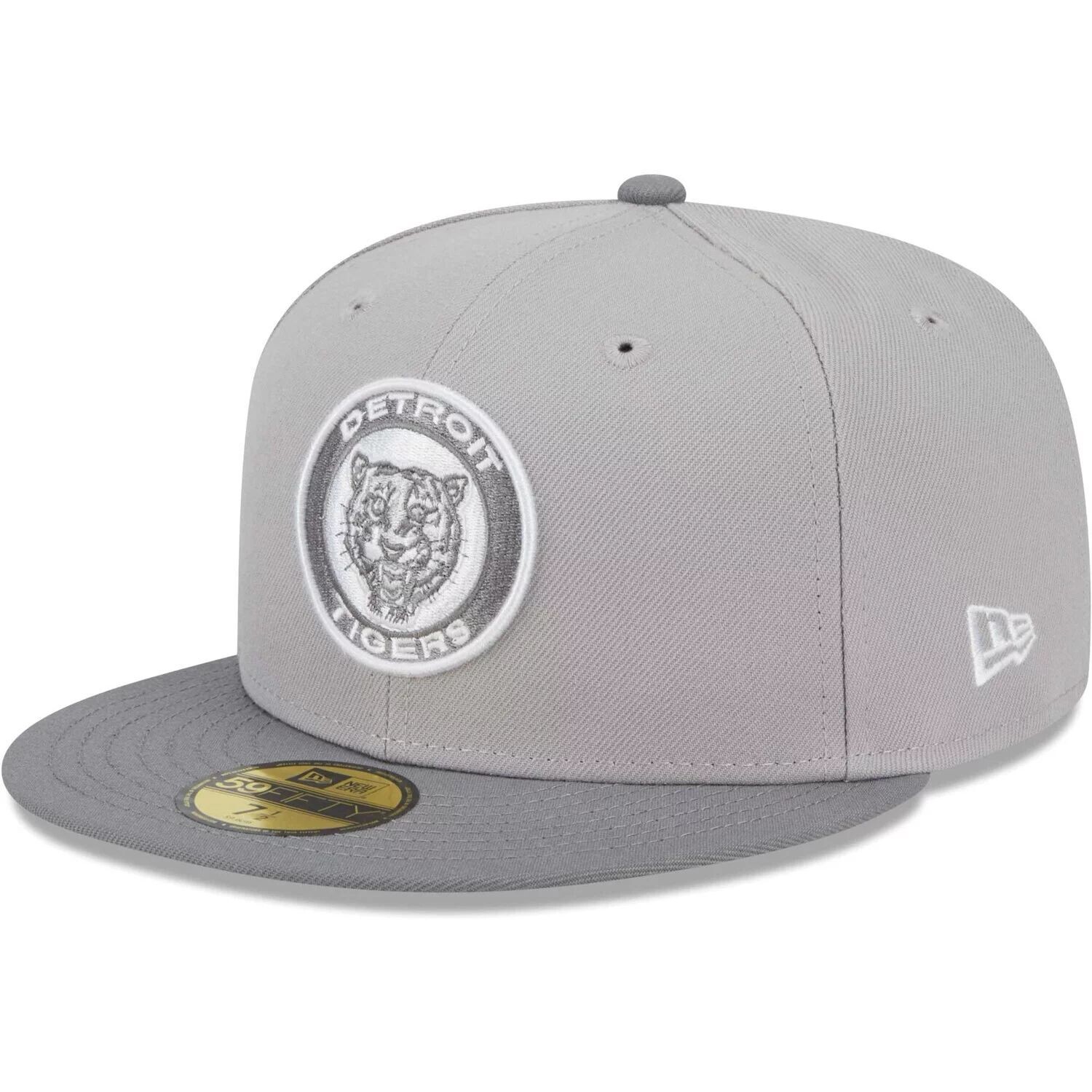 

Мужская кепка New Era Grey Detroit Tigers Green Undervisor 59FIFTY