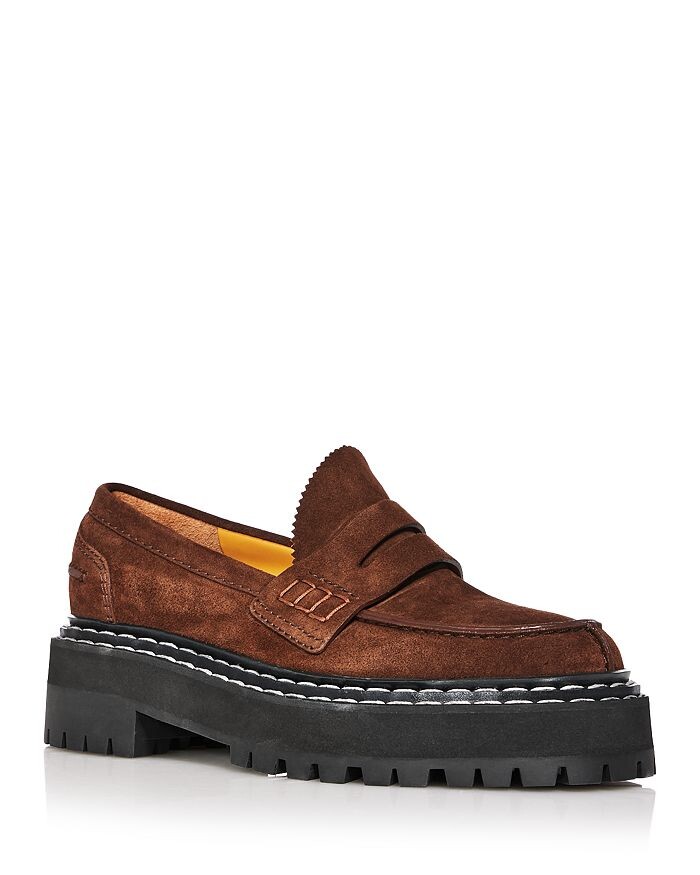 

Женские лоферы на плоской подошве Sucal Slip On Lug Sole Proenza Schouler