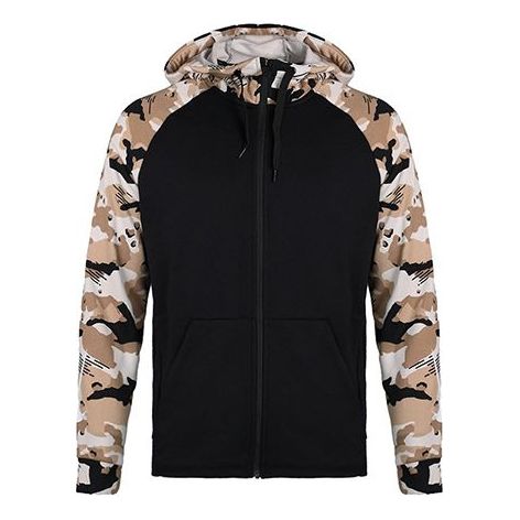 Куртка Men's Nike Camouflage Splicing Jacket Black, черный