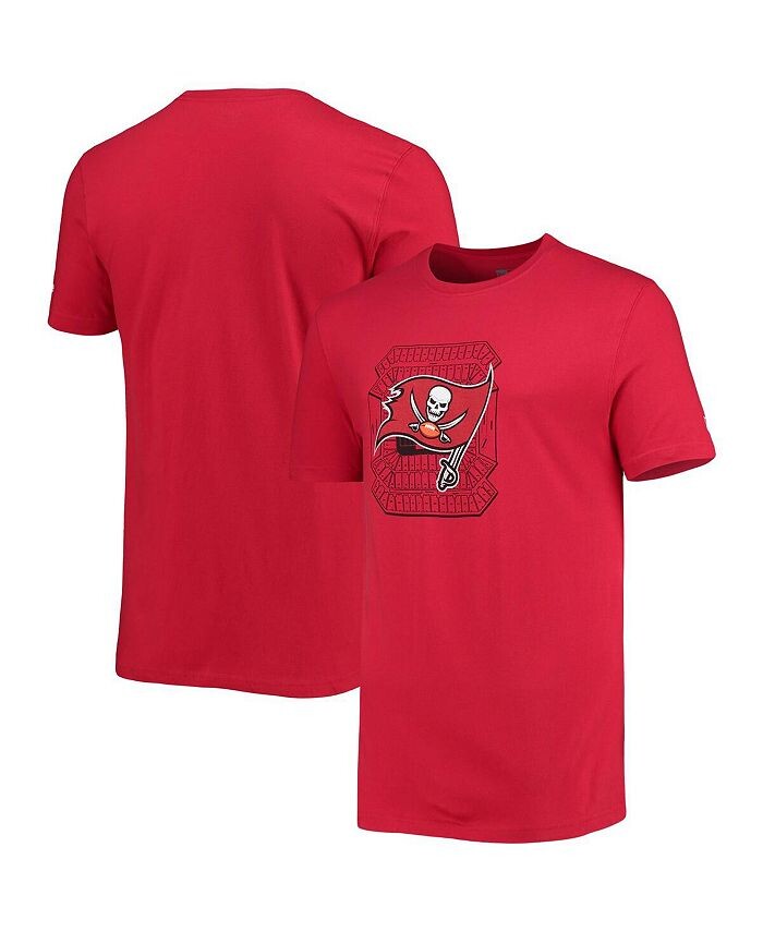 

Мужская красная футболка Tampa Bay Buccaneers Stadium New Era, красный
