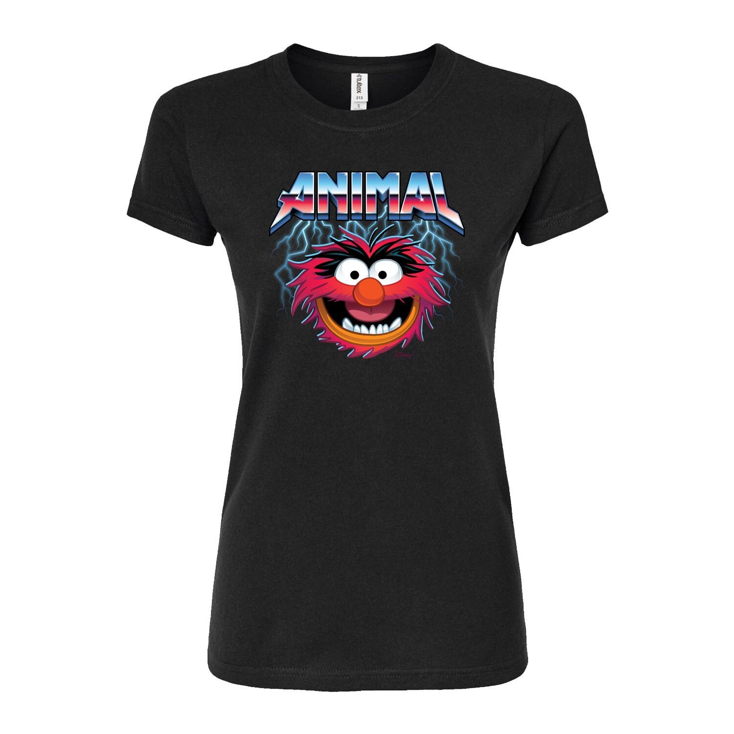 

Облегающая футболка Disney's The Muppets Juniors Animal Rock Licensed Character