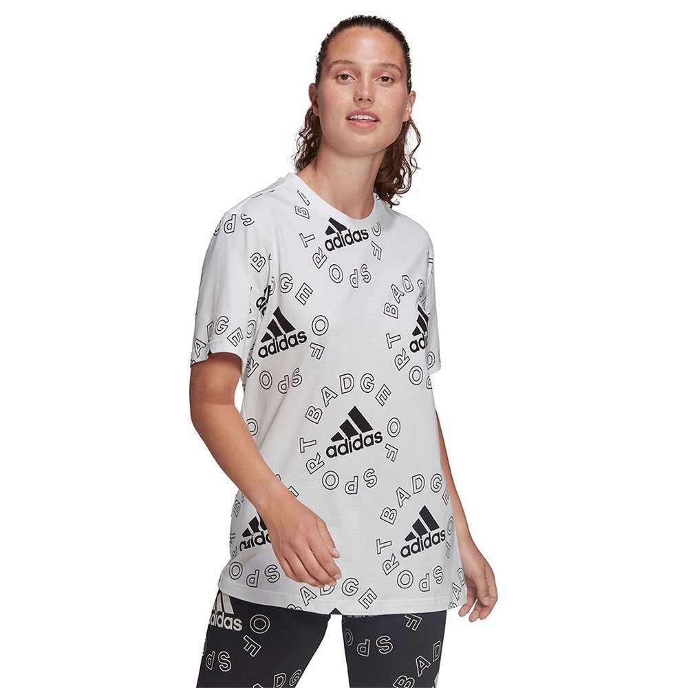 

Футболка adidas Sportswear Bluv Q1, белый