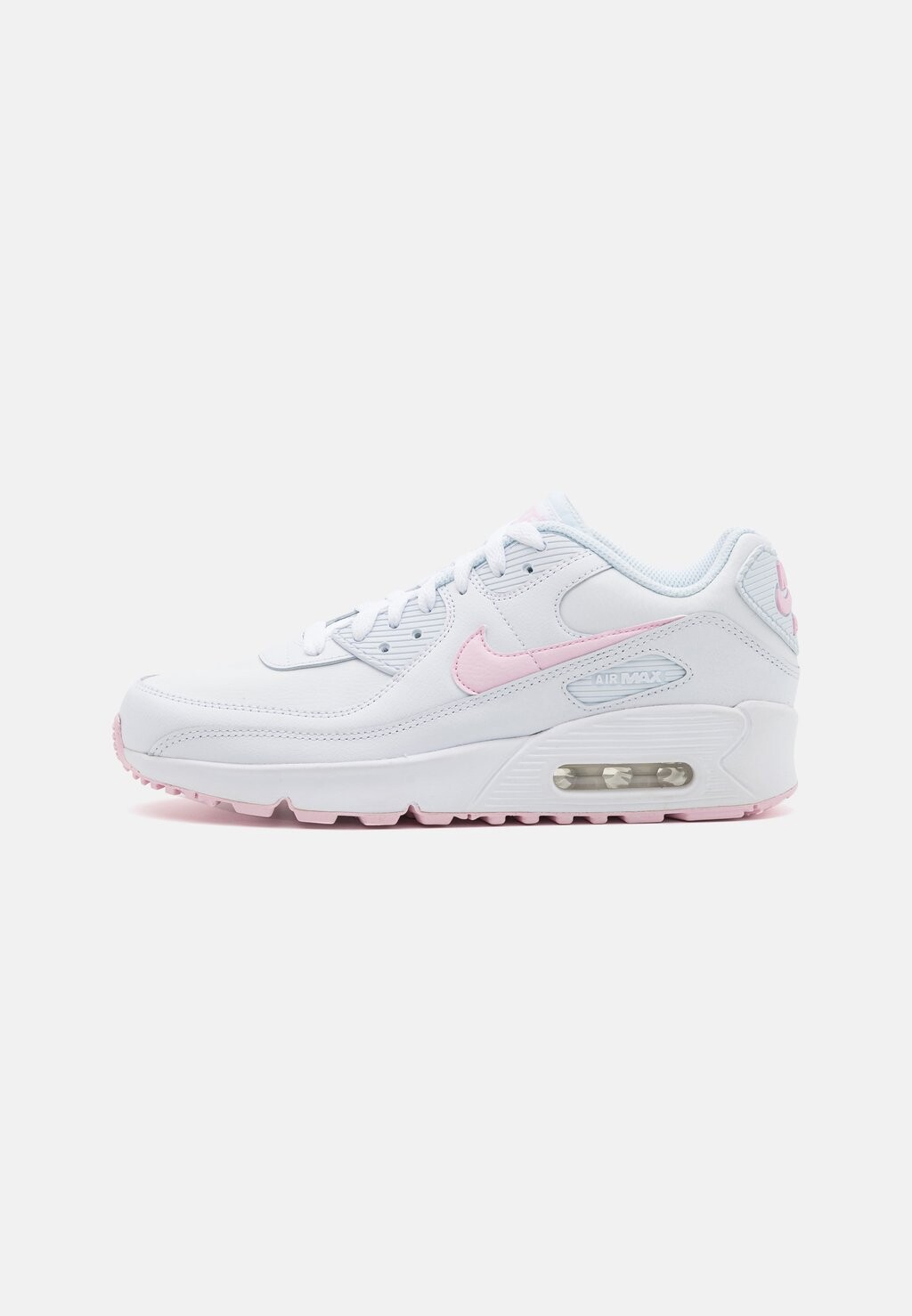 

Низкие кроссовки Air Max 90 Ltr Gs Unisex Nike, цвет white/pink foam