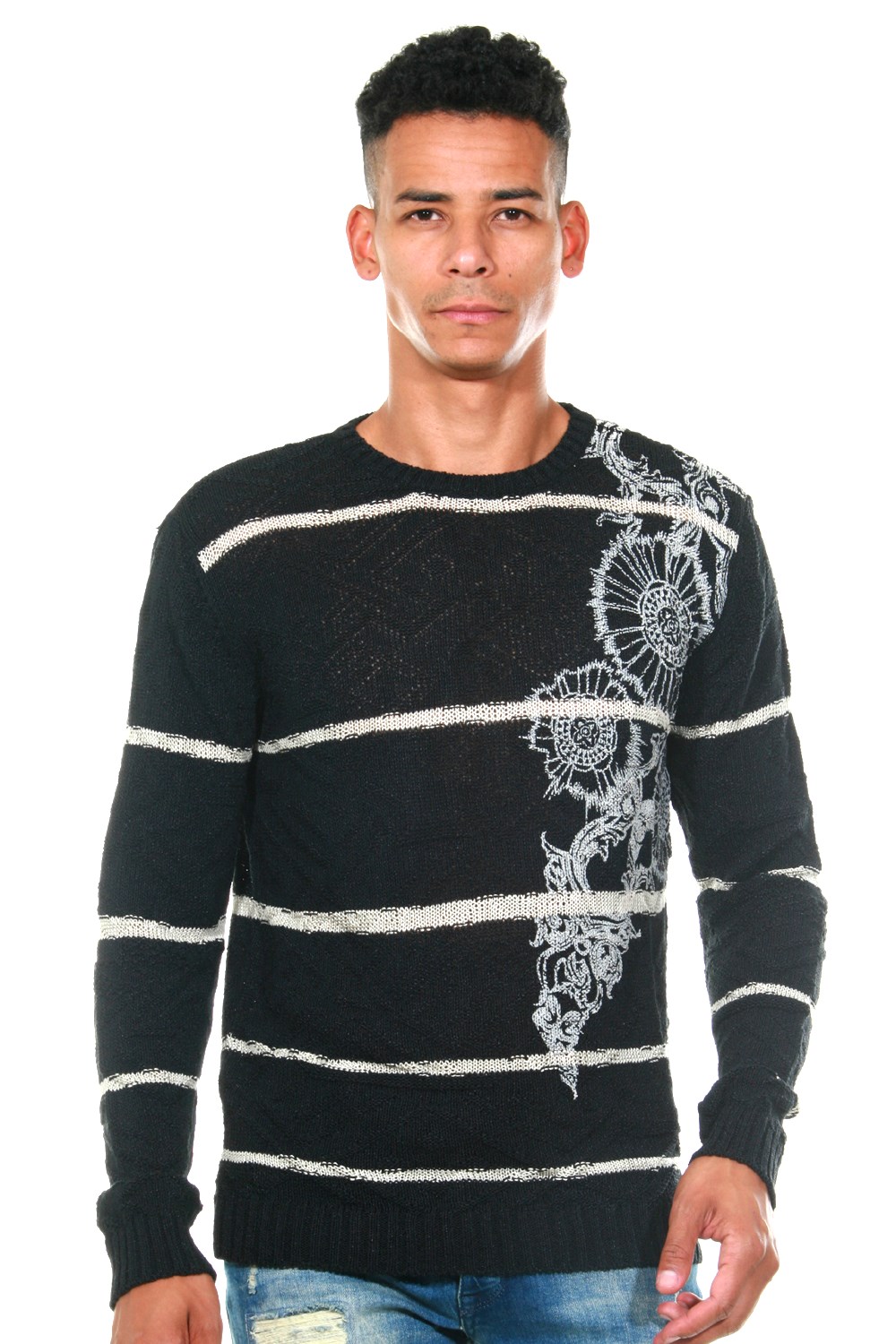 Пуловер FIOCEO, черный