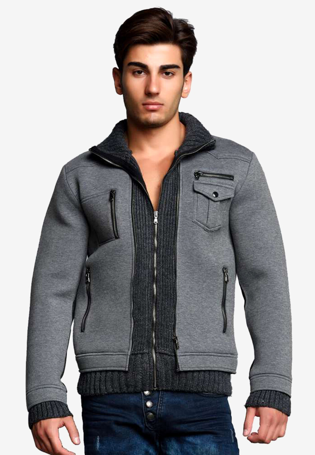 

Куртка Cipo & Baxx Freizeitjacke, антрацит