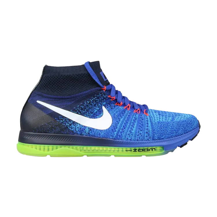 

Кроссовки Nike Zoom All Out Flyknit 'Racer Blue', синий