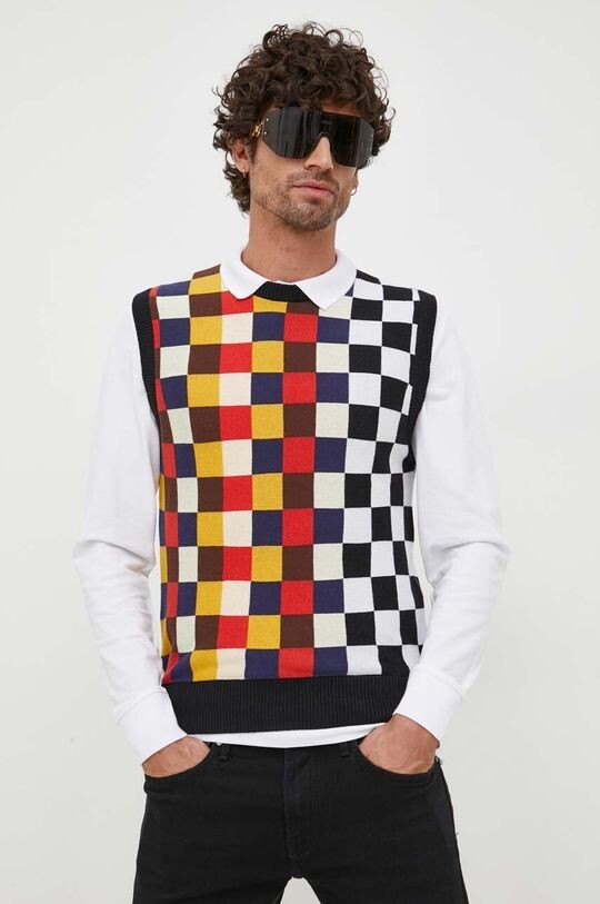 

Хлопковый жилет United Colors of Benetton, мультиколор