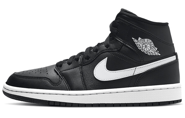 

Jordan Air Jordan 1 Mid Черный/Белый