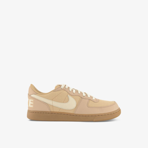 Кроссовки terminator low из кожи и ткани с низким берцем Nike, цвет sesame coconut milk sesa