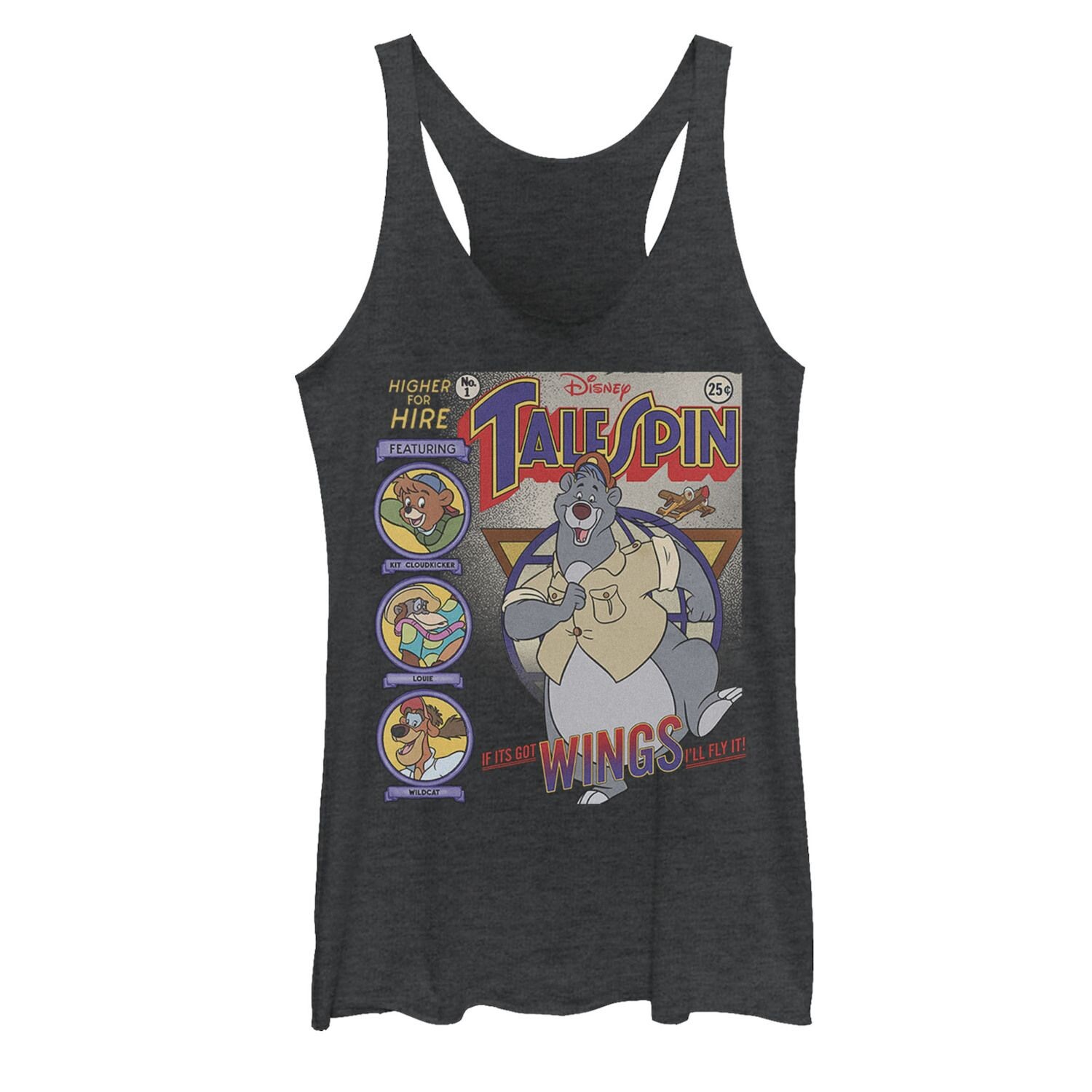 

Плакат Disney TaleSpin для юниоров «Если у него есть крылья, я полечу на нем» Танк Licensed Character