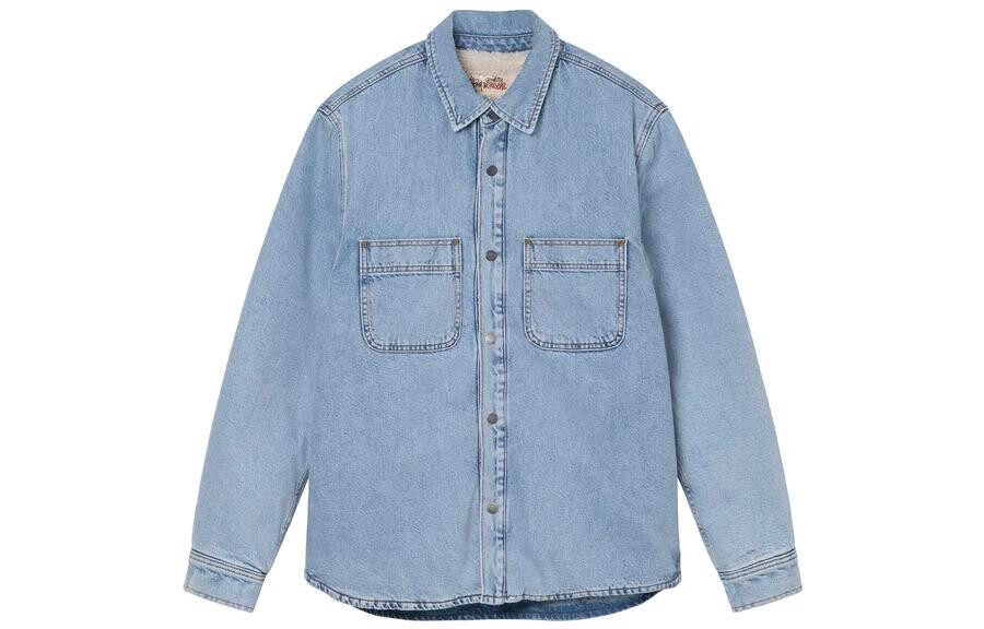 

Рубашки унисекс Stussy, цвет Blue