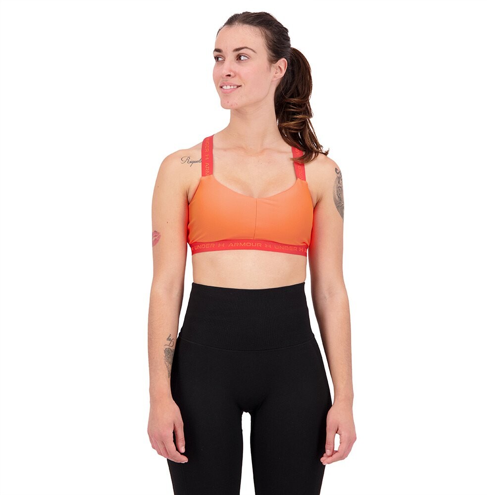 

Спортивный топ Under Armour Crossback Low Support, оранжевый