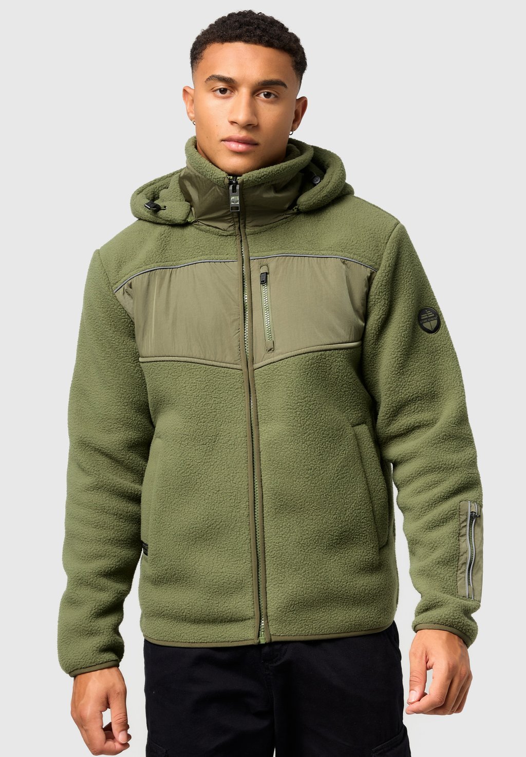 Флисовая куртка Illian STONE HARBOUR, цвет olive leaf