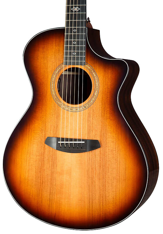 

Акустическая гитара Breedlove Premier Concerto CE A/E Guitar - Edgeburst Redwood/East Indian Rosewoo