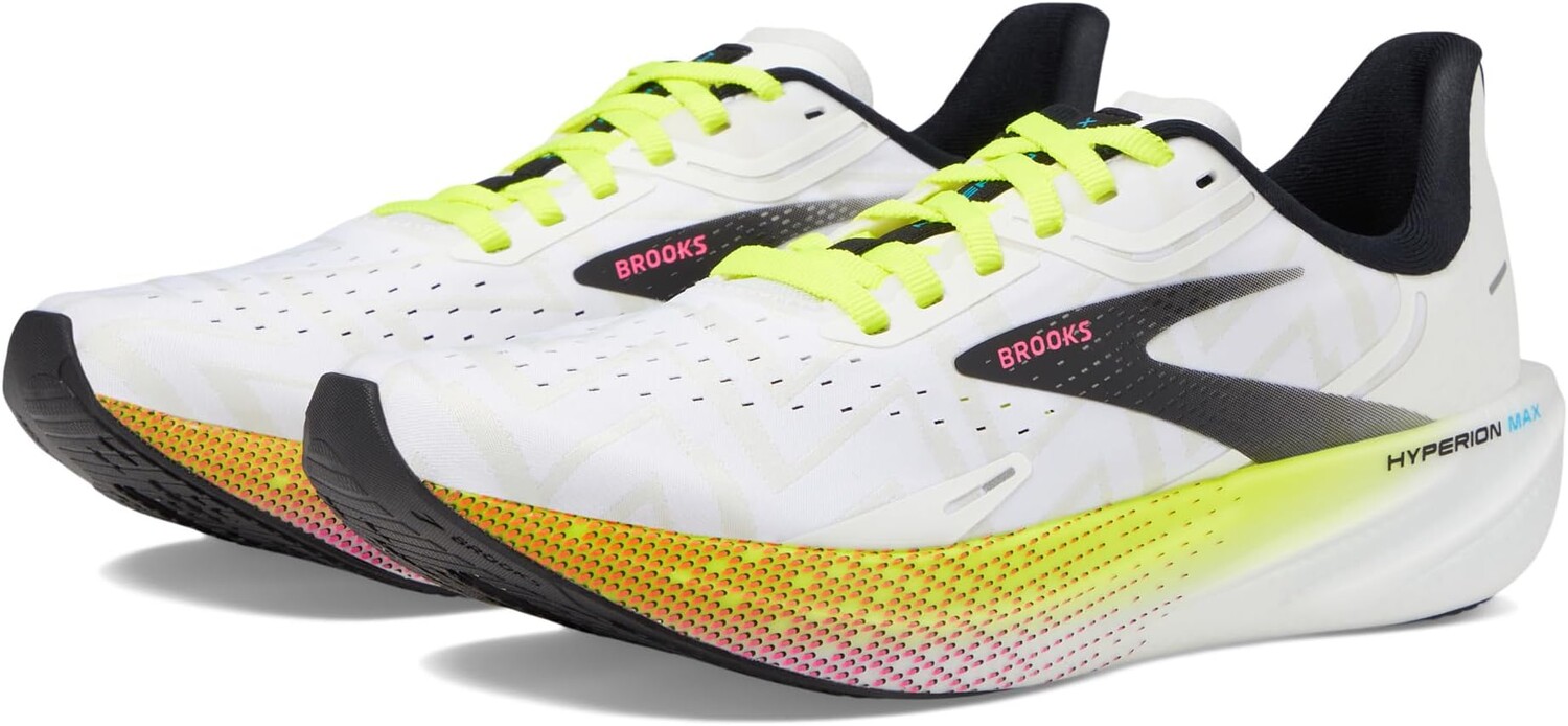 

Кроссовки Hyperion Max Brooks, цвет White/Black/Nightlife, Белый