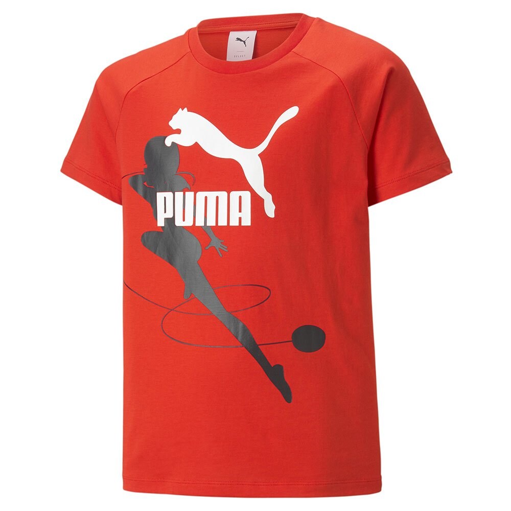 

Футболка с коротким рукавом Puma X Miraculous Te Kids, красный