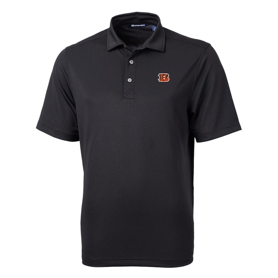 

Поло с коротким рукавом Cutter & Buck Cincinnati Bengals, черный